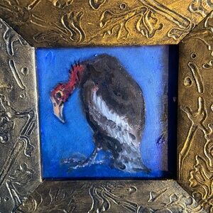 original oil painting, framed, signed